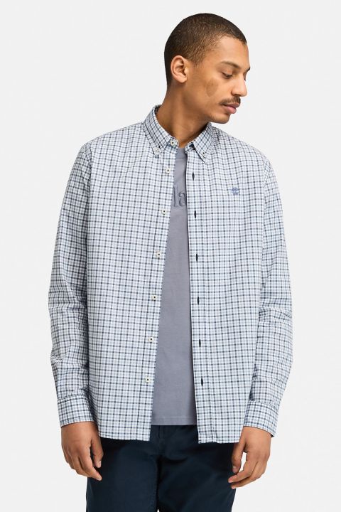 חולצת משבצות גיאומטרית Timberland® לגבר