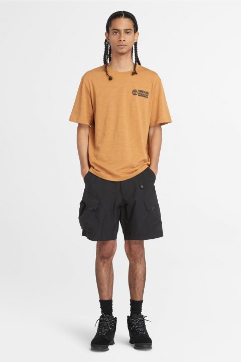 מכנסי ברמודה מבד גמיש Timberland לגברים