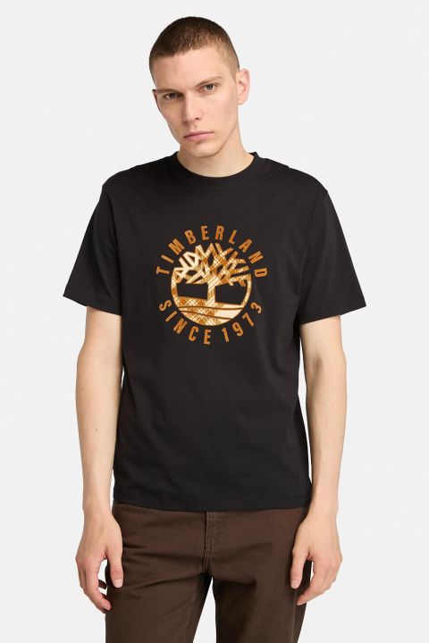 טי שירט עם תבליט לוגו Timberland®  1973 לגברים
