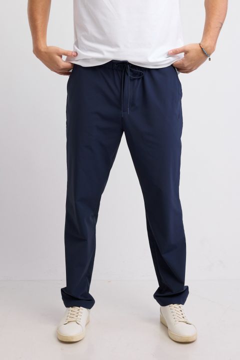 מכנסי Nautica ארוכים עם שרוך לגברים