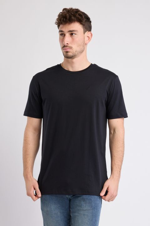 טי שירט קצרה עם לוגו Nautica לגברים