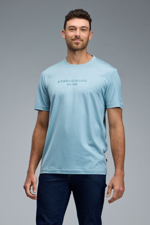 טי שירט Greg Norman לגברים עם הדפס תלת מימדי