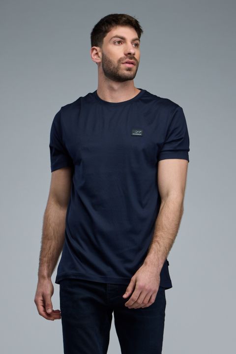 חולצת פולו לגברים עם תווית לוגו Greg Norman