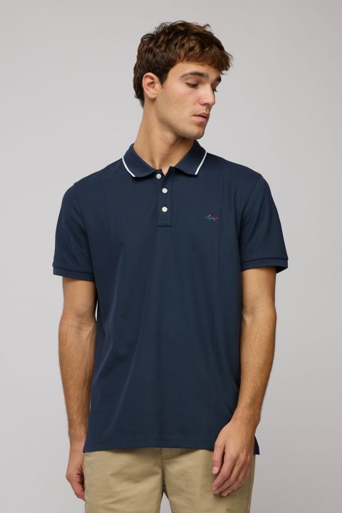 חולצת פולו קצרה לגברים