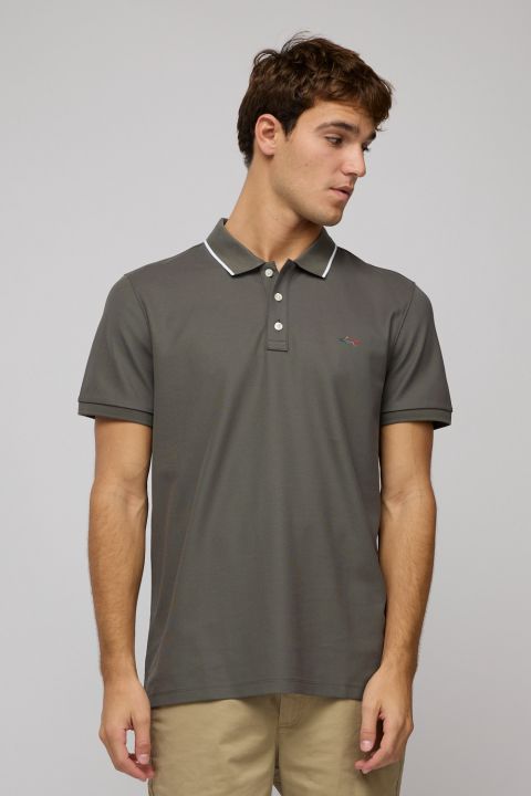 חולצת פולו קצרה לגברים