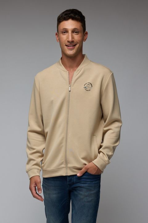 סוויטשירט רוכסן מלא גרג נורמן