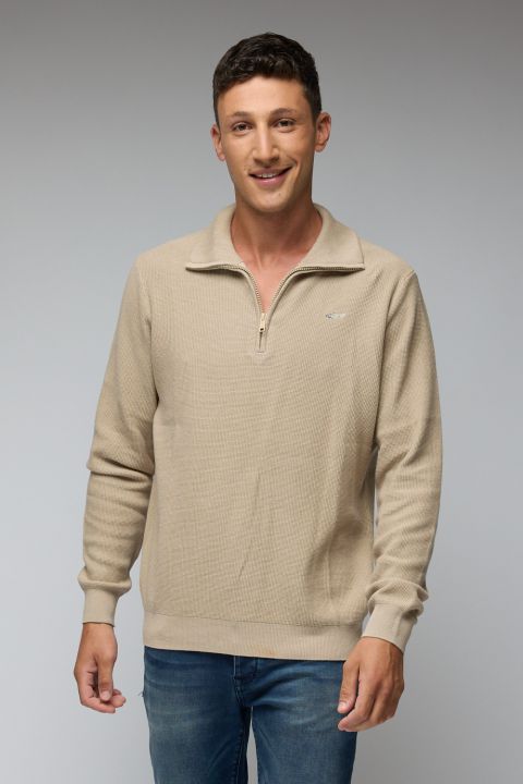 סריג עם חצי רוכסן גרג נורמן