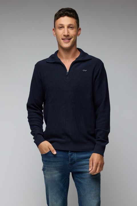 סריג עם חצי רוכסן גרג נורמן