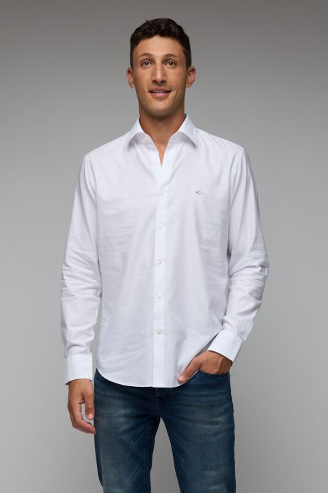 חולצה מכופתרת עם שרוול ארוך גרג נורמן