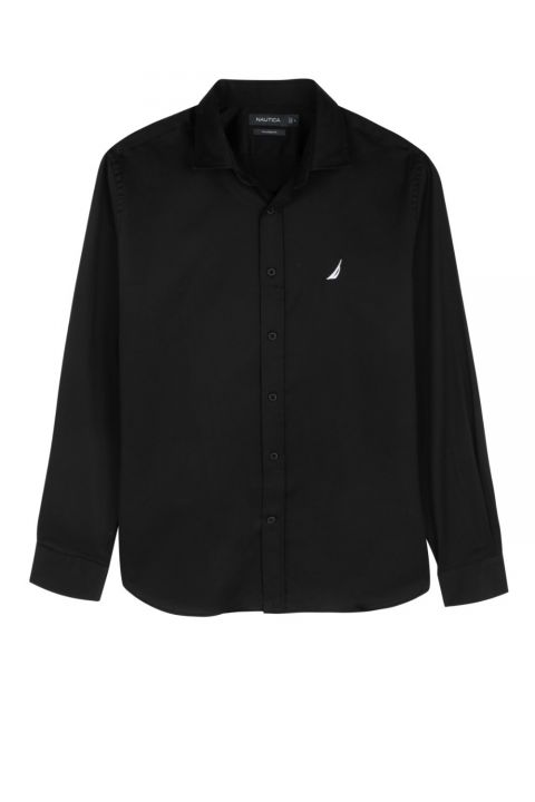 חולצה מכופתרת עם שרוולים ארוכים Nautica לגברים