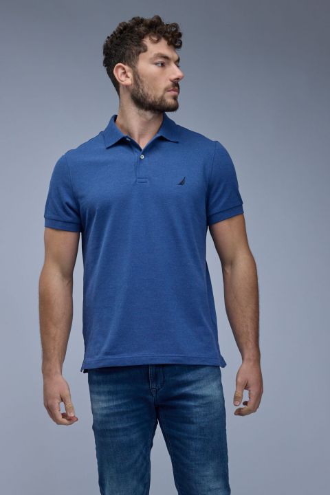 חולצת פולו קצרה Nautica גזרת SLIM לגברים