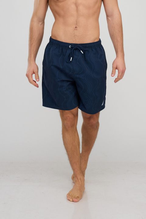 מכנסי בגד ים מודפסים לגברים