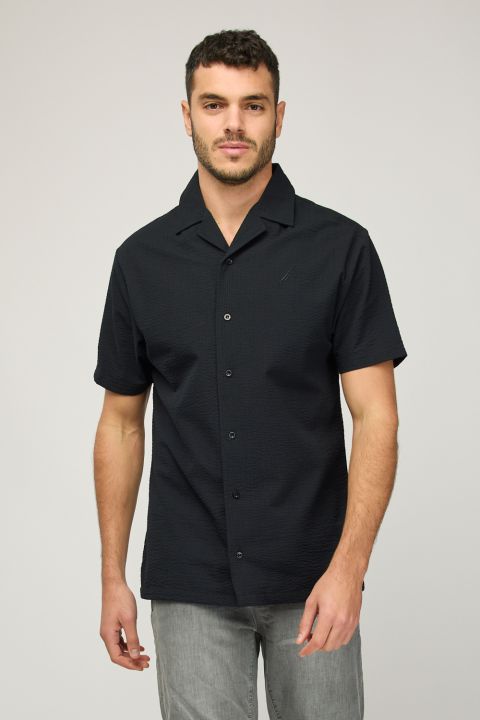 חולצת בד קצרה לגברים