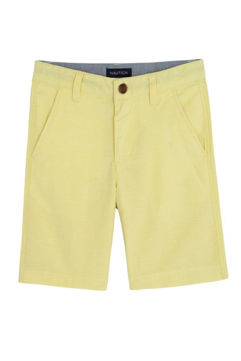 מכנסי ברמודה עם שני כיסי צד לנערים (8-16)