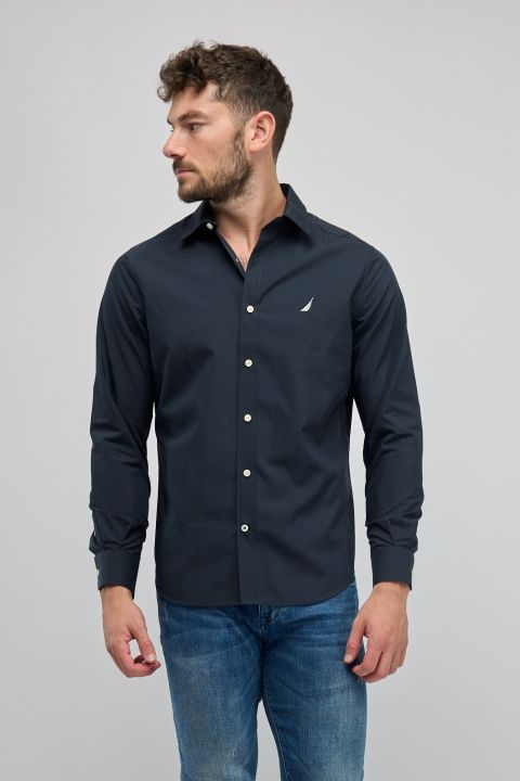 חולצה מכופתרת עם שרוולים ארוכים Nautica לגברים