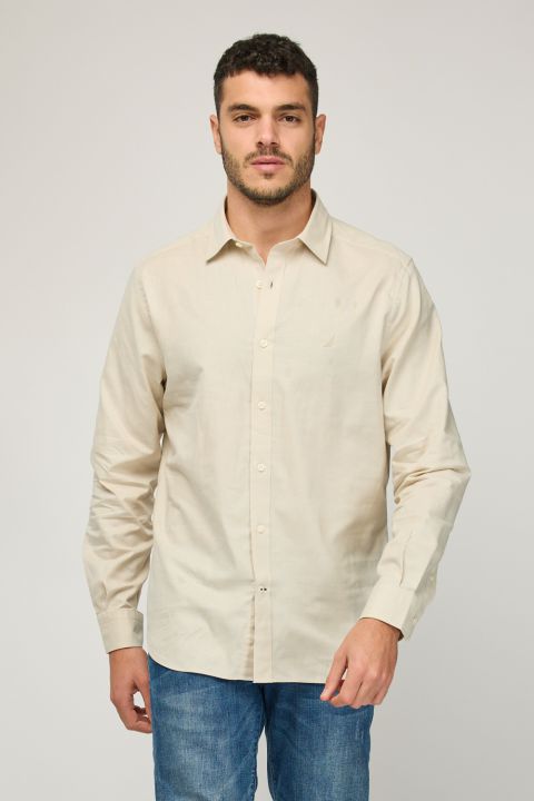 חולצת בד ארוכה לגברים