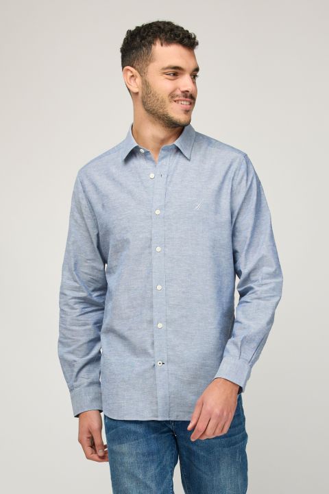 חולצת בד ארוכה לגברים