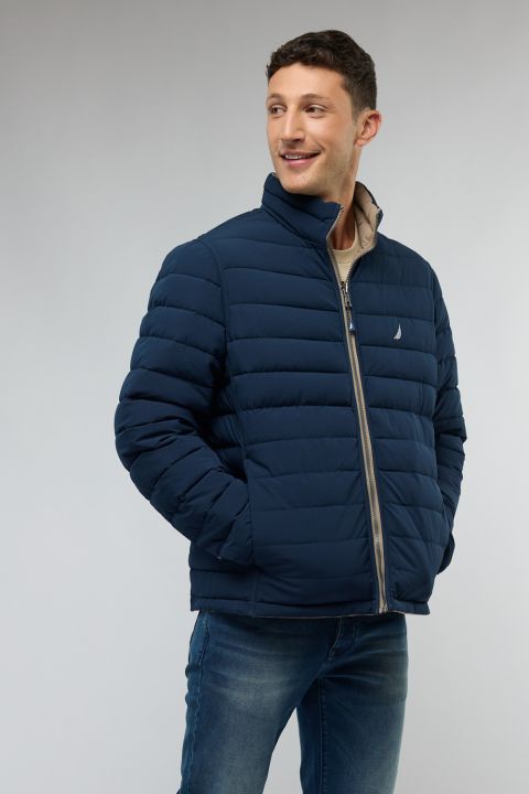 ג’קט פופר דו צדדי Nautica לגברים