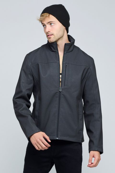 ג’קט סופטשל מרופד